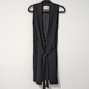 Babaton Long Button Up Vest